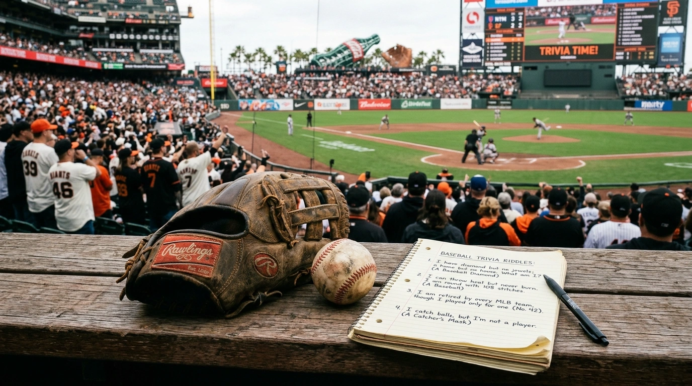 Baseball History and Legend Riddles