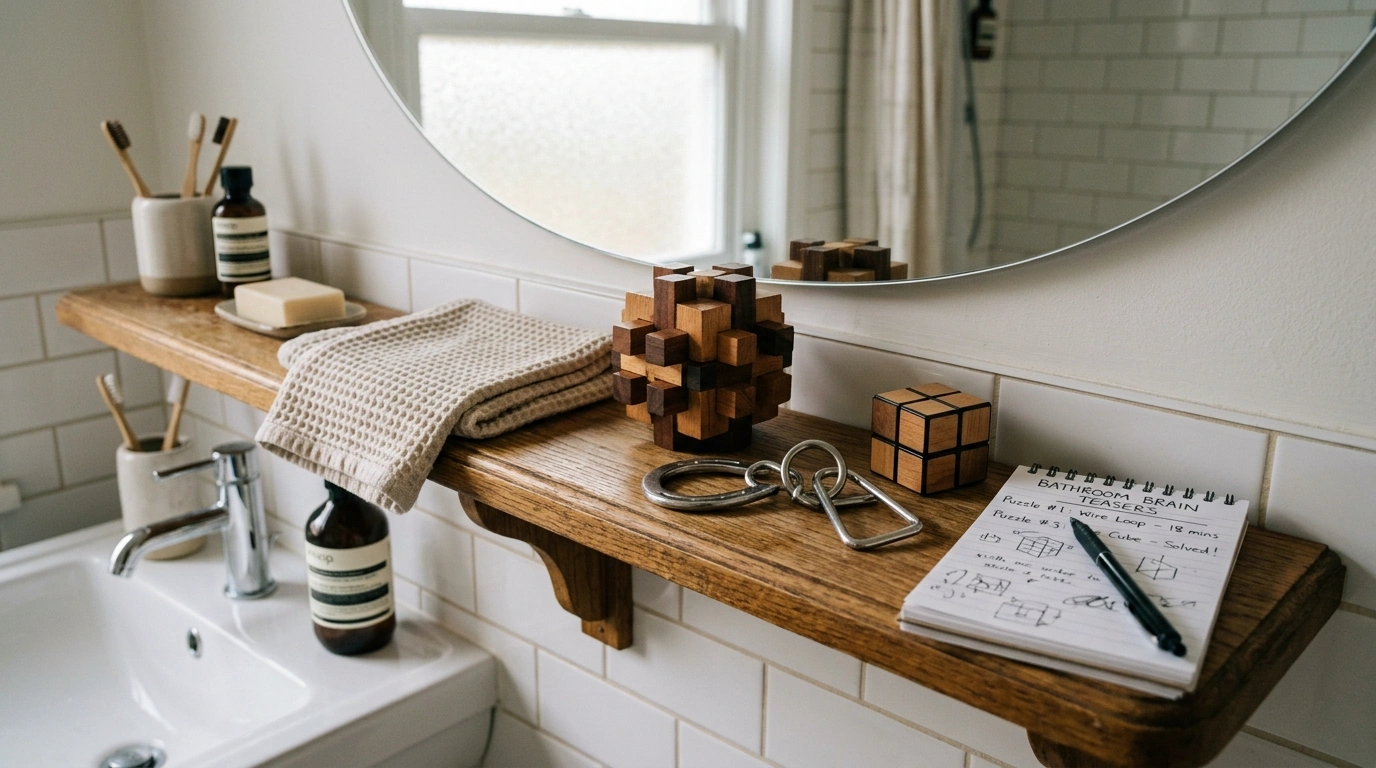 Bathroom Items and Daily Routine Riddles