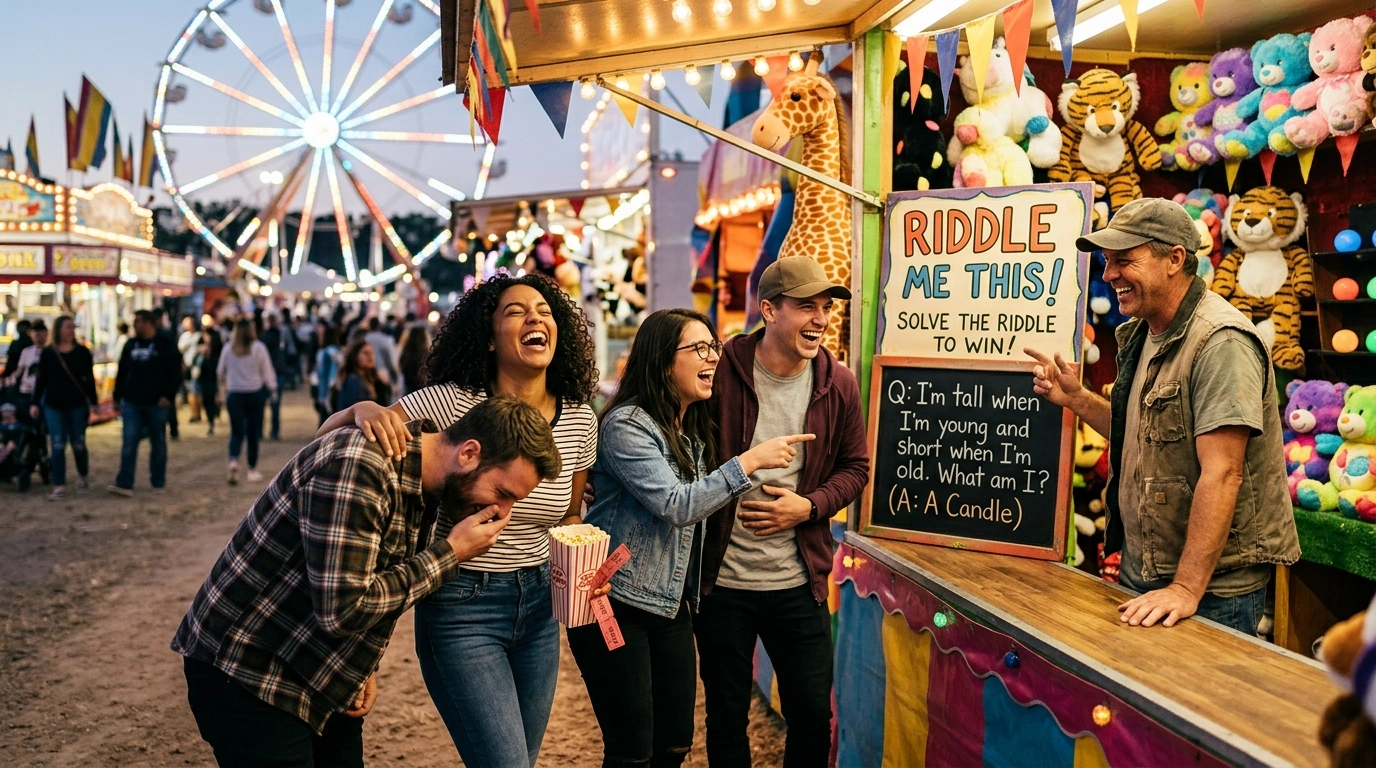 Carnival Food Riddles