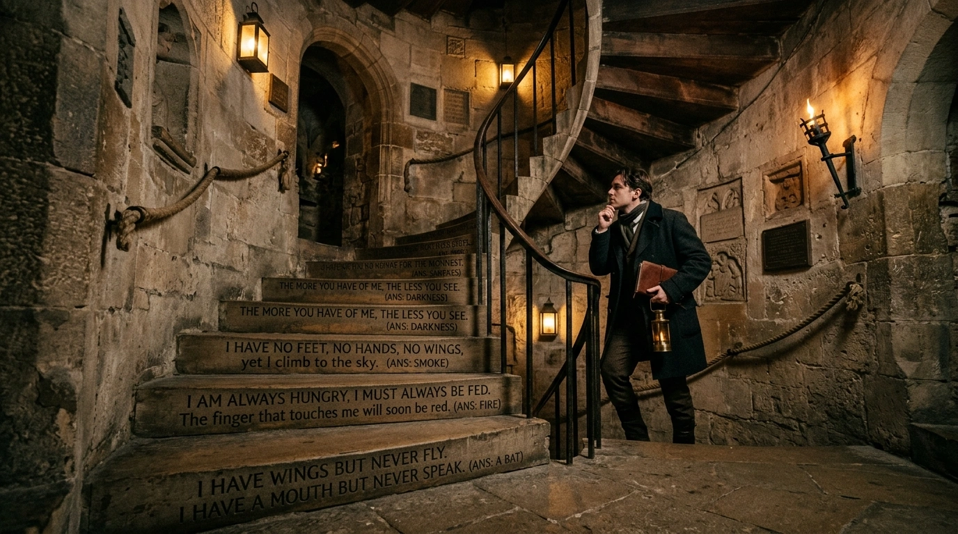 Fantasy and Adventure Staircase Riddles