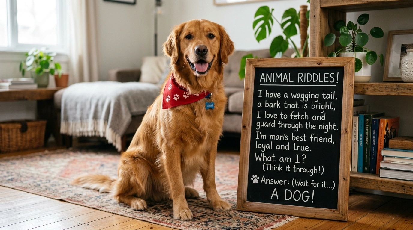 Funny Dog Animal Riddles