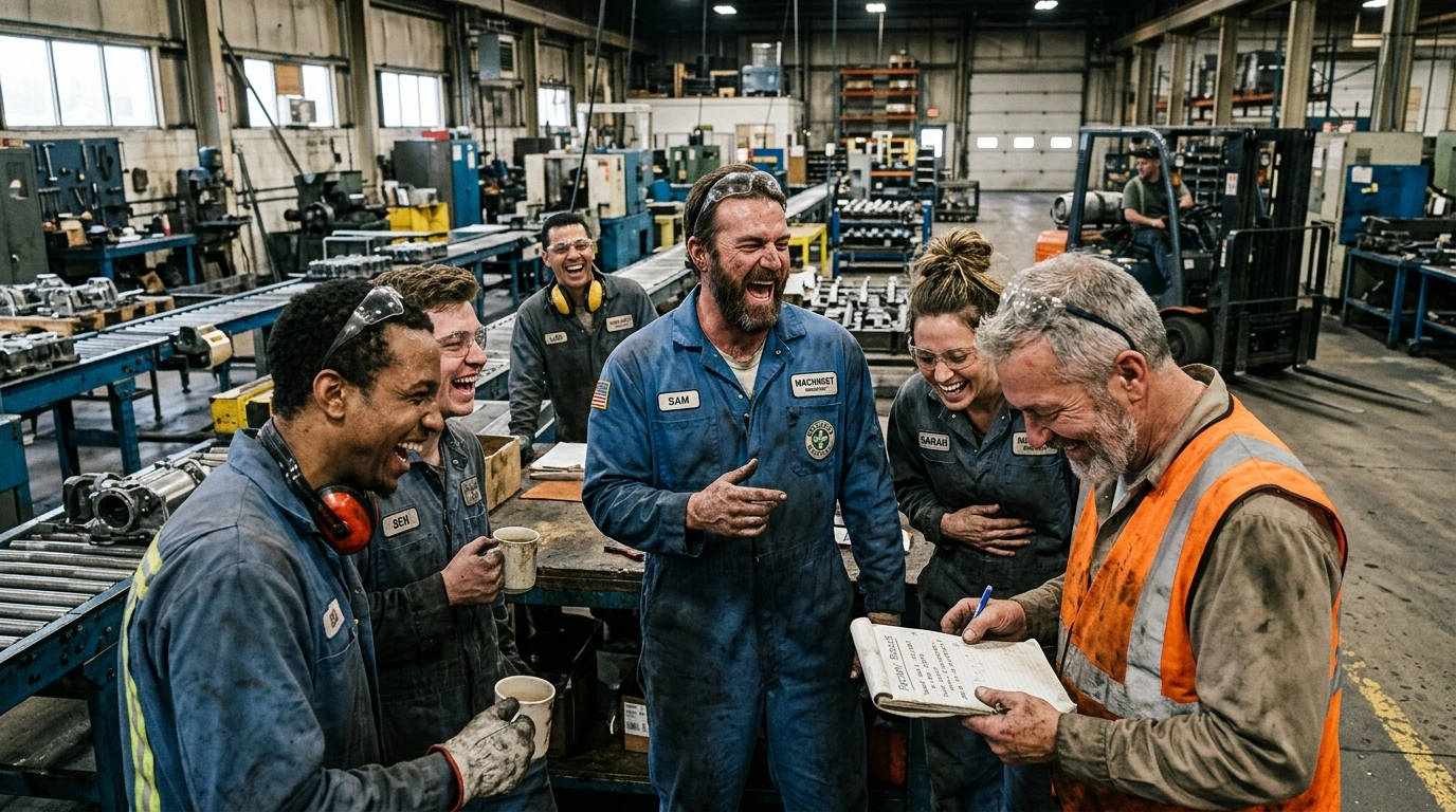 Funny Factory Worker Riddles