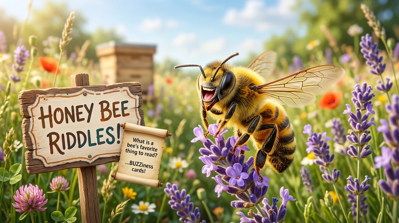 Funny Honey Bee Riddles