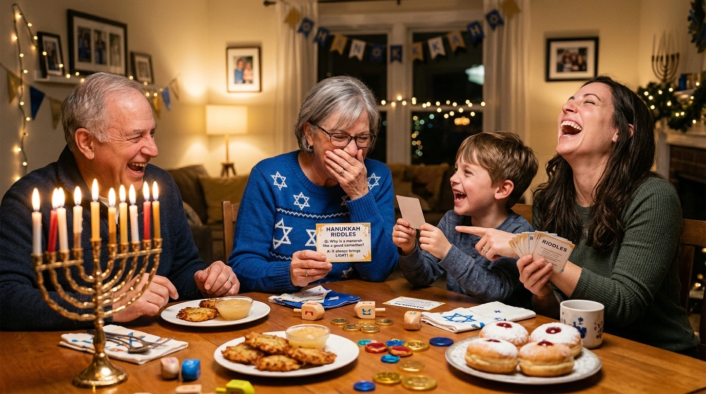 Hanukkah Food Riddles