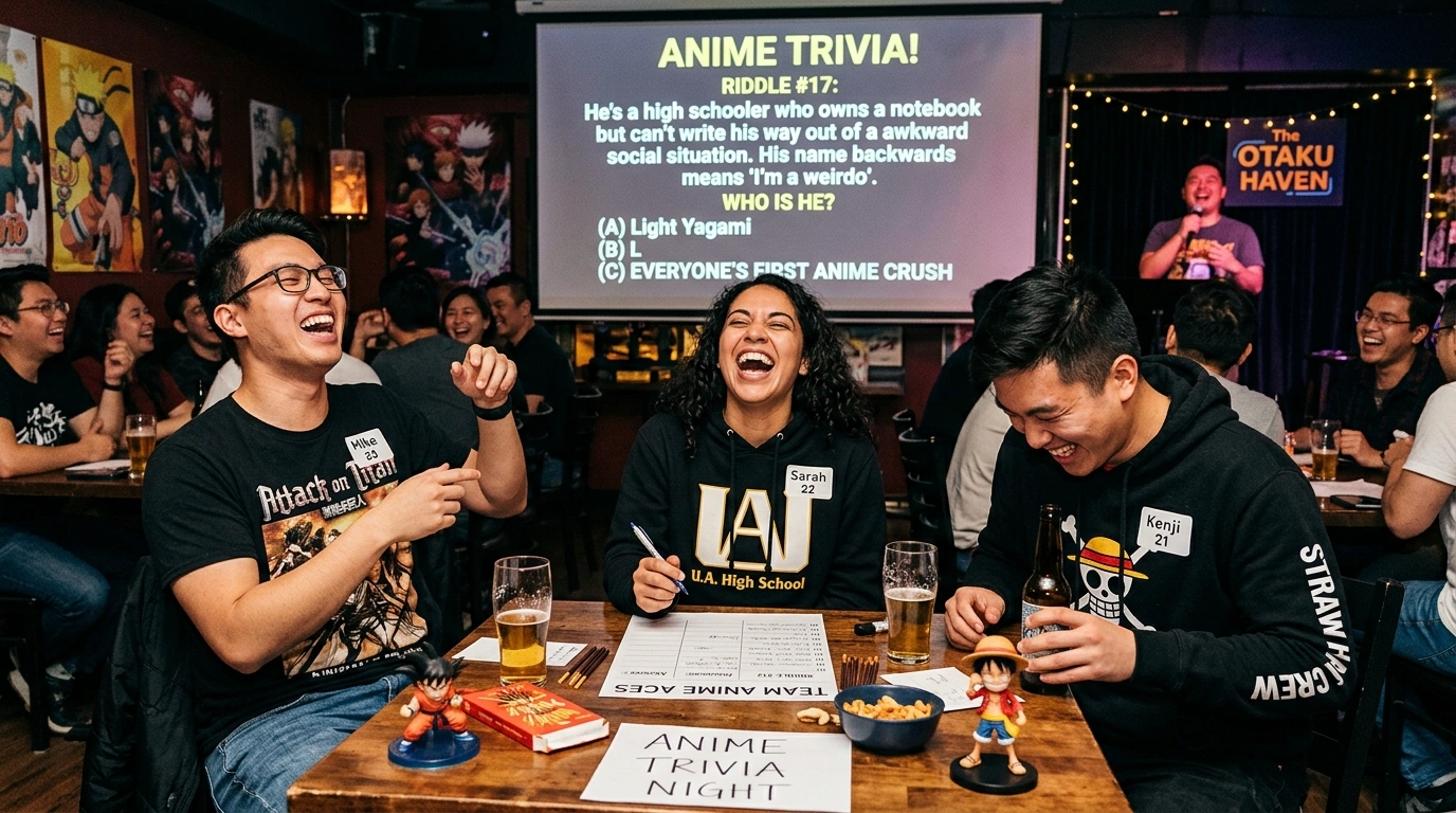 Japanese Culture Inspired Anime Riddles