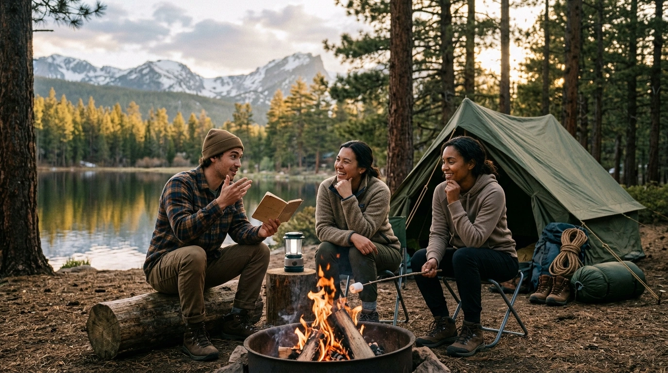 Night Camping and Stargazing Riddles