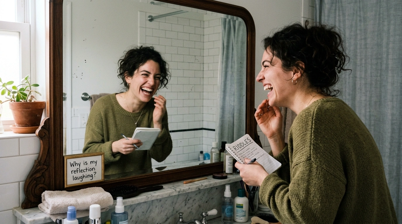 Science Mirror Reflection Riddles