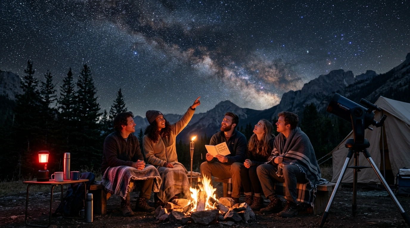 Telescope and Stargazing Equipment Riddles