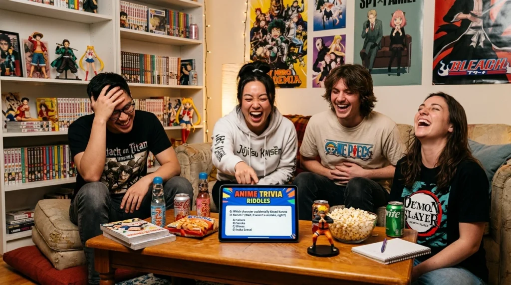 Anime Trivia Riddles