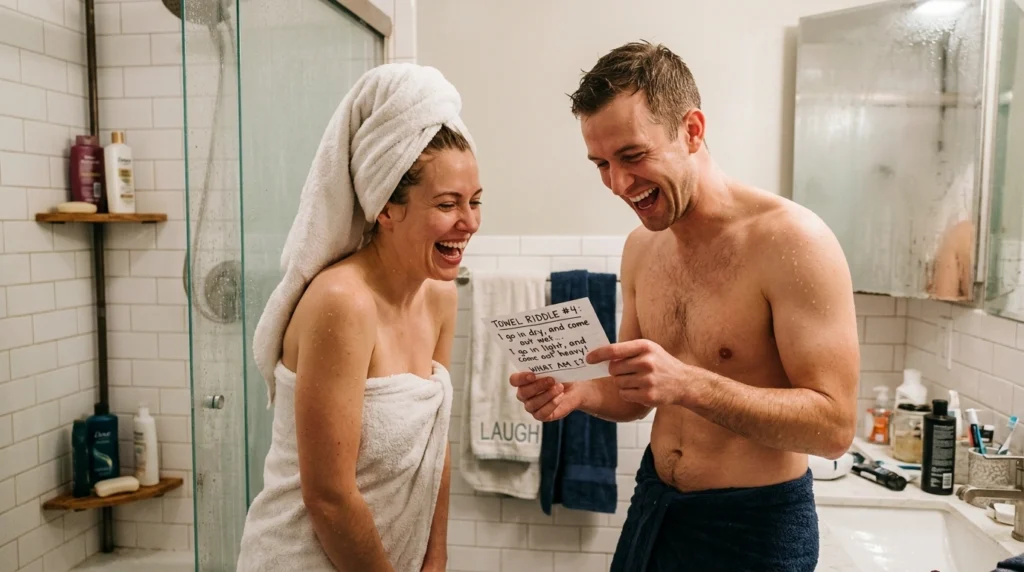 Bathroom Towel Riddles