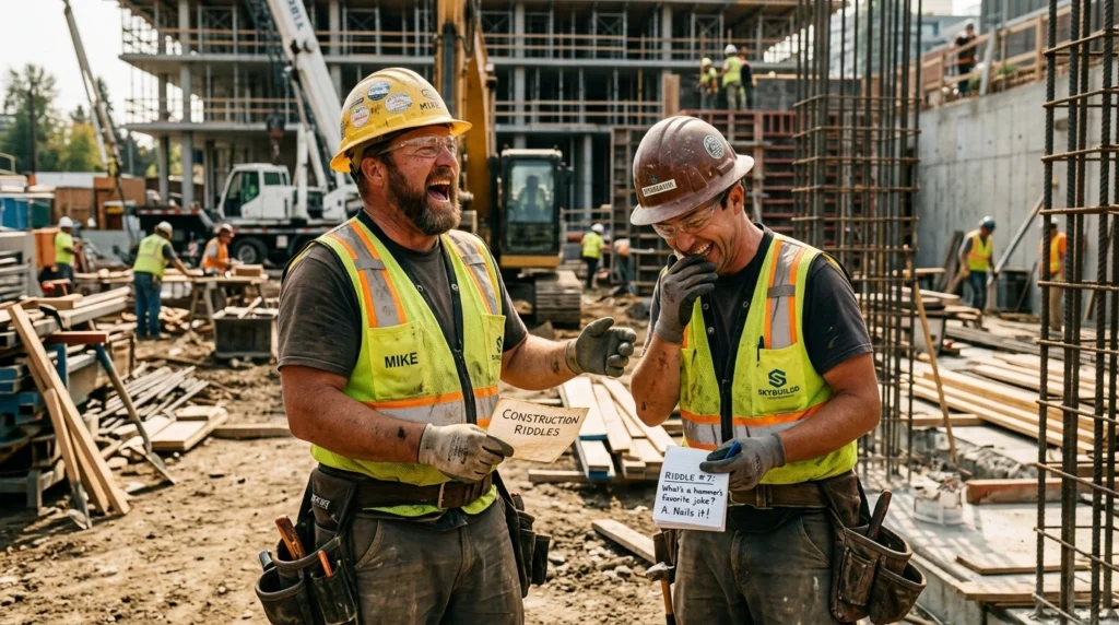Construction Worker Riddles