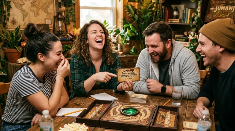Jumanji Movie Trivia Riddles
