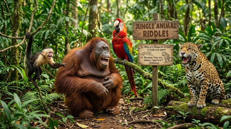 Jungle Animal Riddles