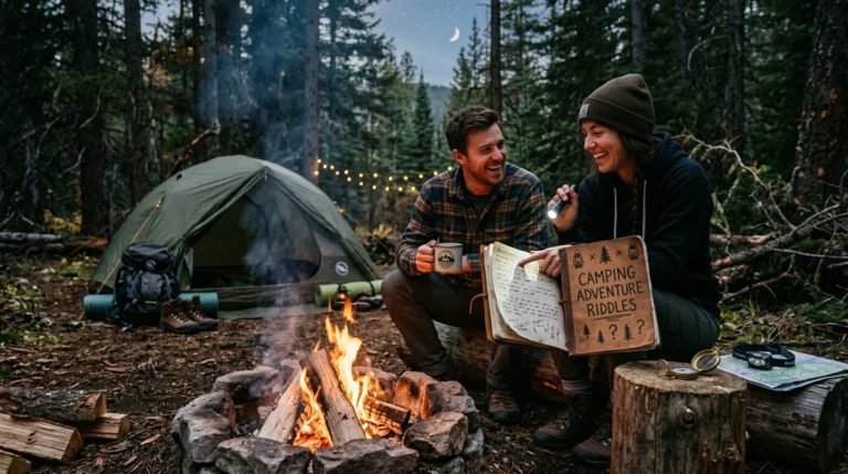 camping adventure riddles