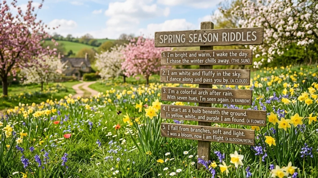 spring season riddles