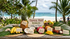 tropical fruit riddles