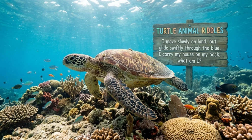 turtle animal riddles